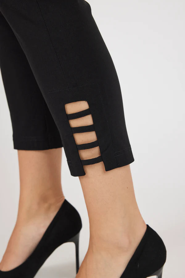 Robell Black Lena 7/8 trousers 52550 5499 90