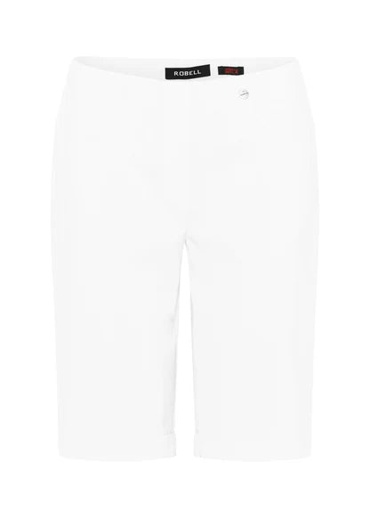 Robell Bella 04 White or Navy Bermuda shorts 52665 5499 10