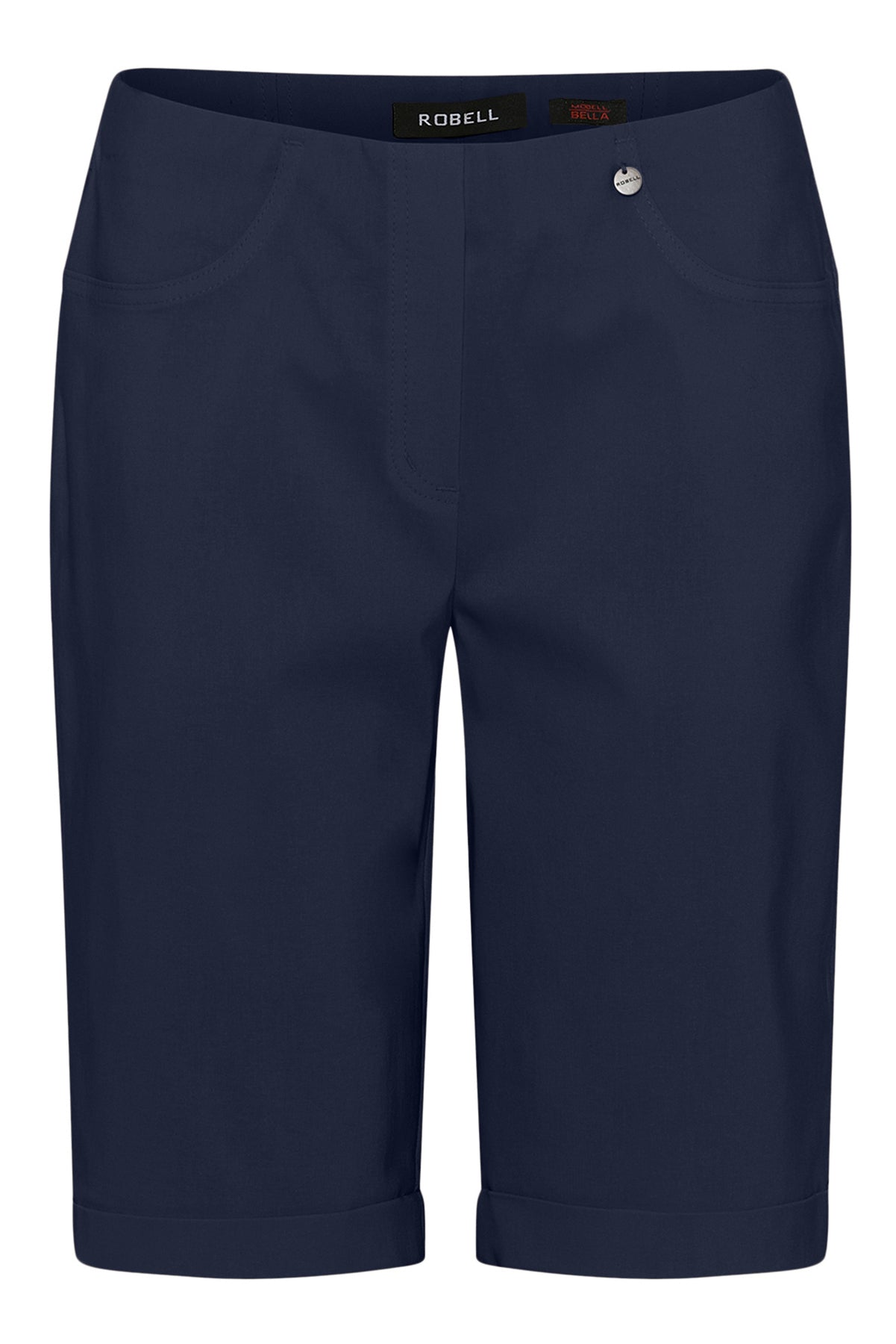 Robell Bella Shorts in Navy or Khaki 52665