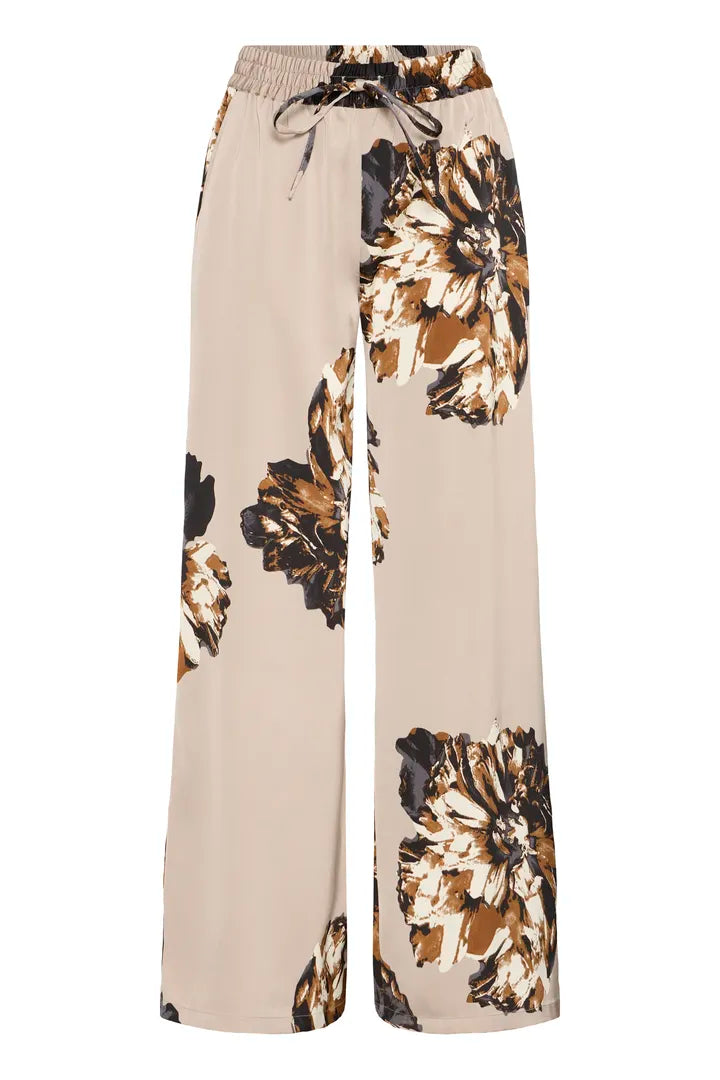Byoung Jannike Wide leg Silky Print Trouser 20818138