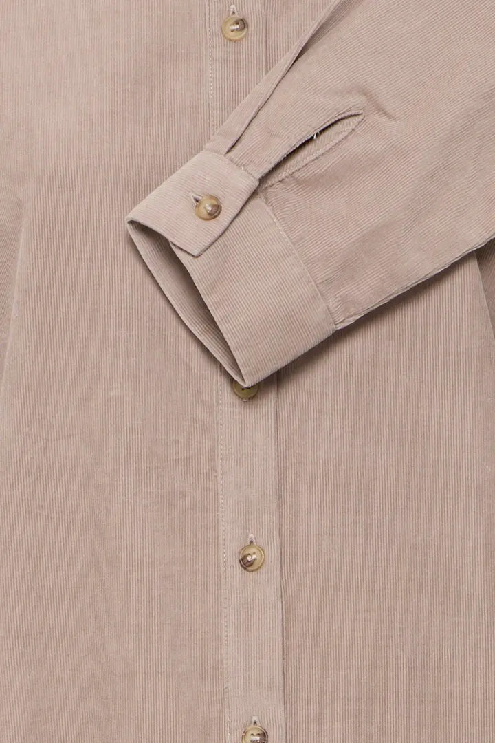 Fransa fine cord shirt dress. 20617012