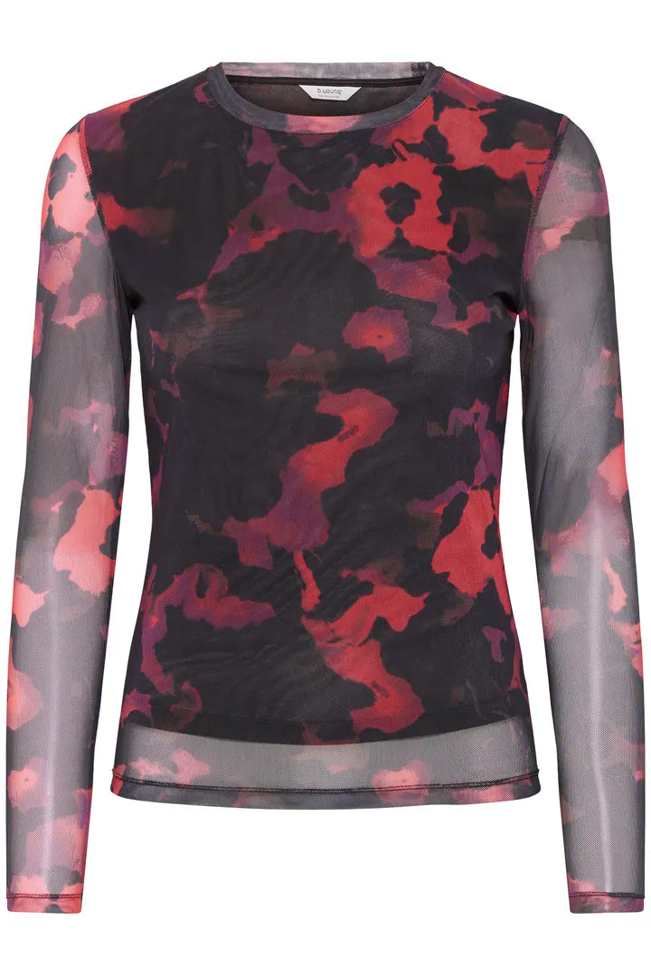 Fransa Paloma Mesh Top