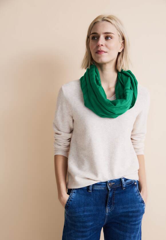 Street One Cotton loop scarf green☘️ 572359