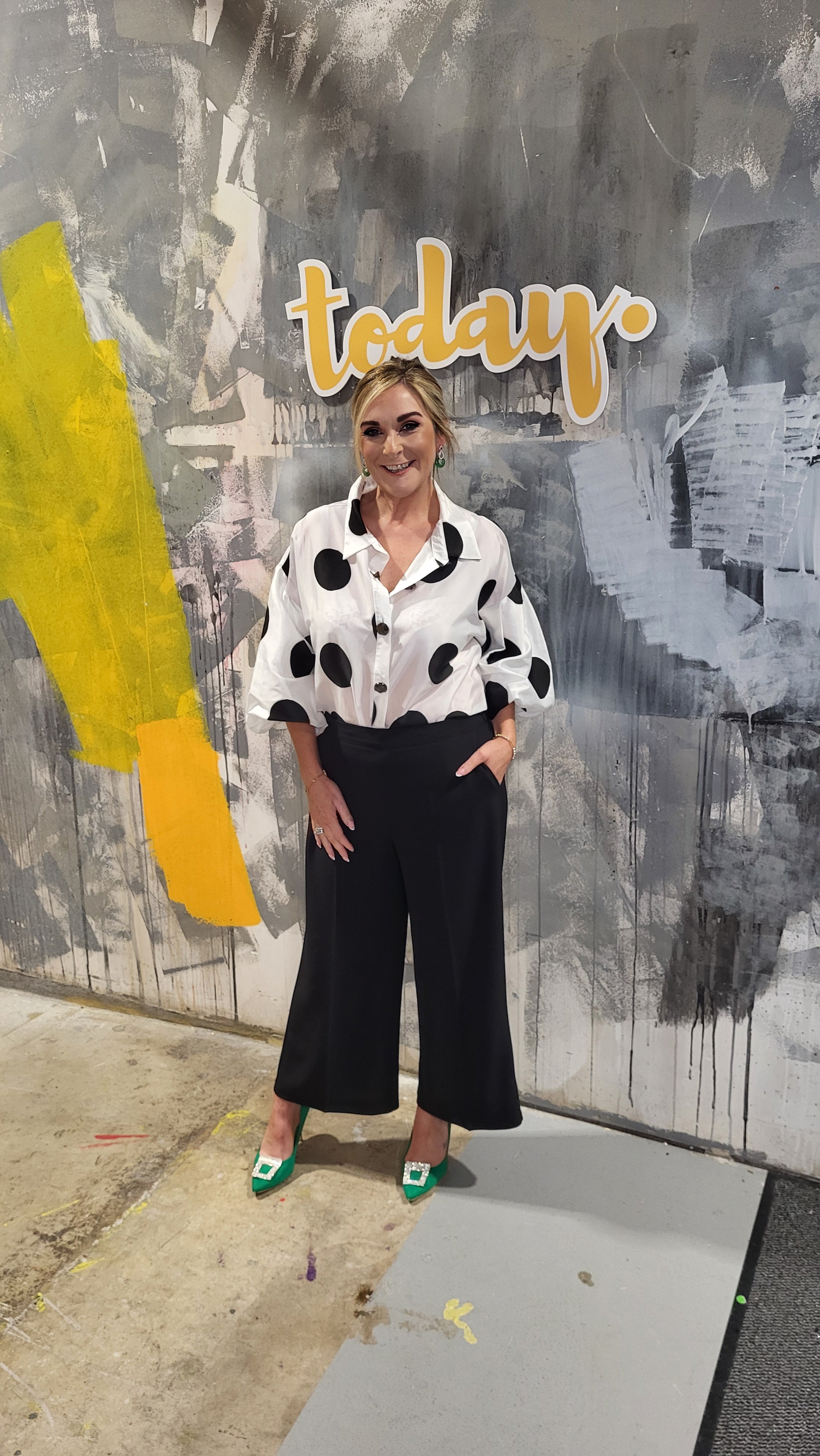 Kate Cooper Wide leg crop trouser with pocket Kcs25129