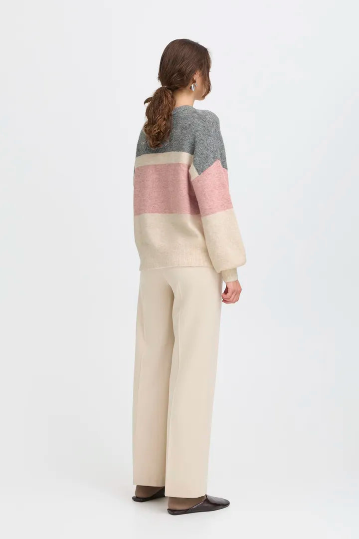 Byoung supersoft colour block knit 20817103