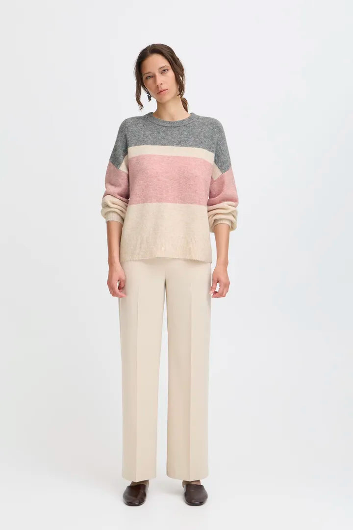 Byoung supersoft colour block knit 20817103