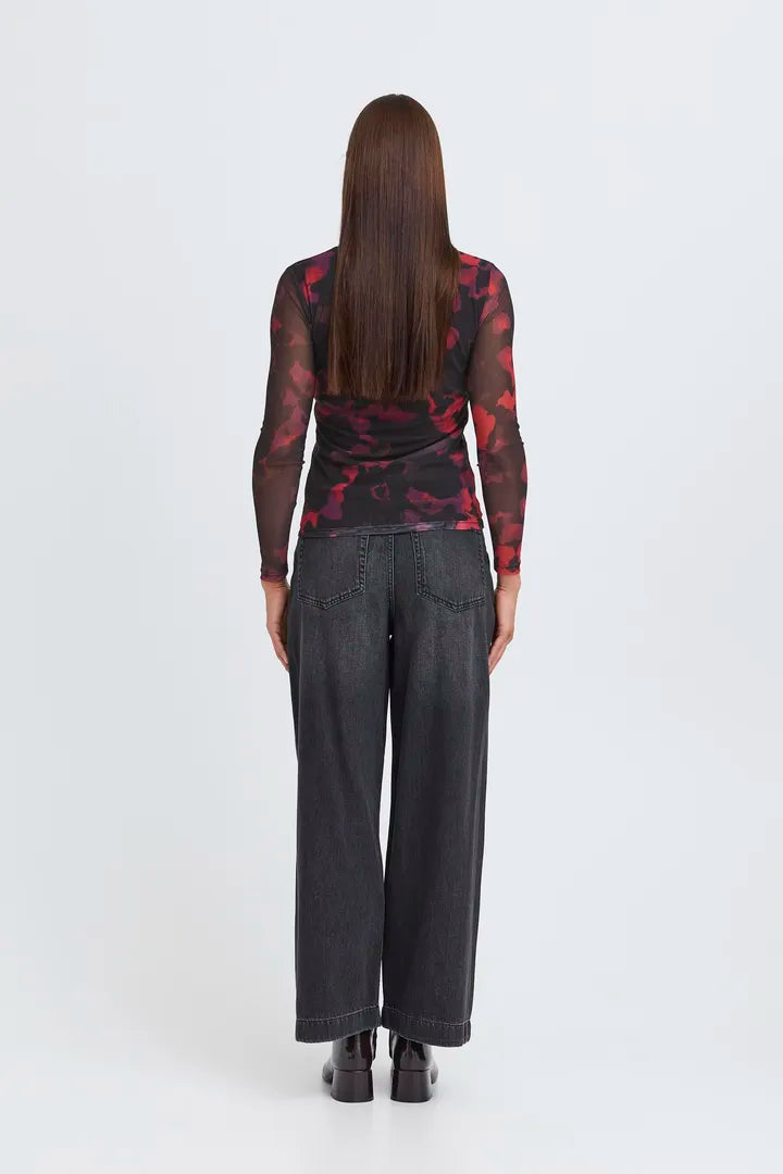 Fransa Paloma Mesh Top