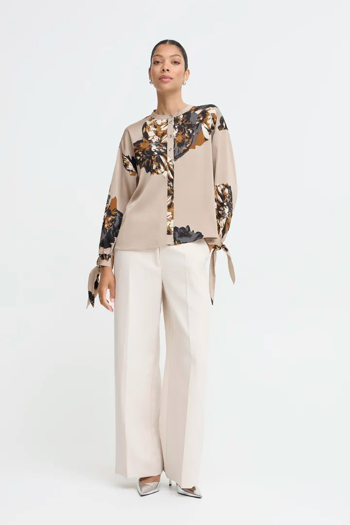 Byoung Jannike Silk feel Shirt with tie detail 20818132