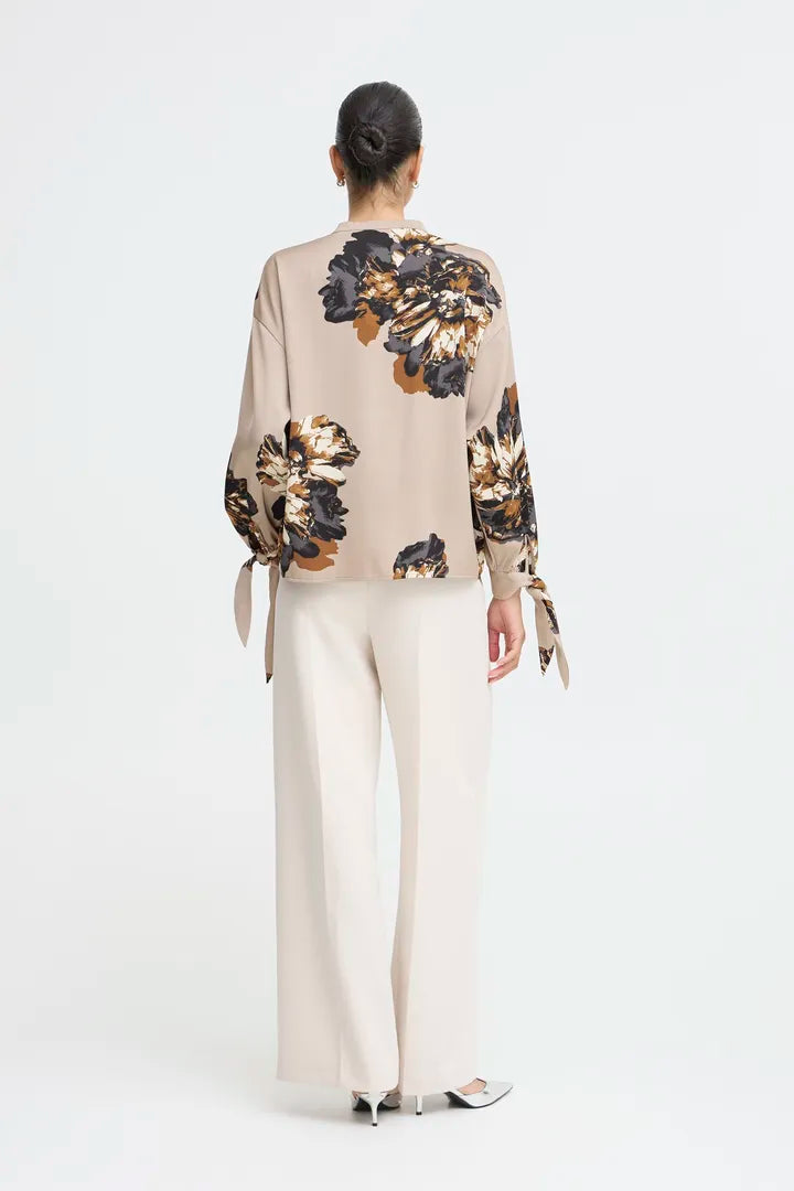 Byoung Jannike Silk feel Shirt with tie detail 20818132