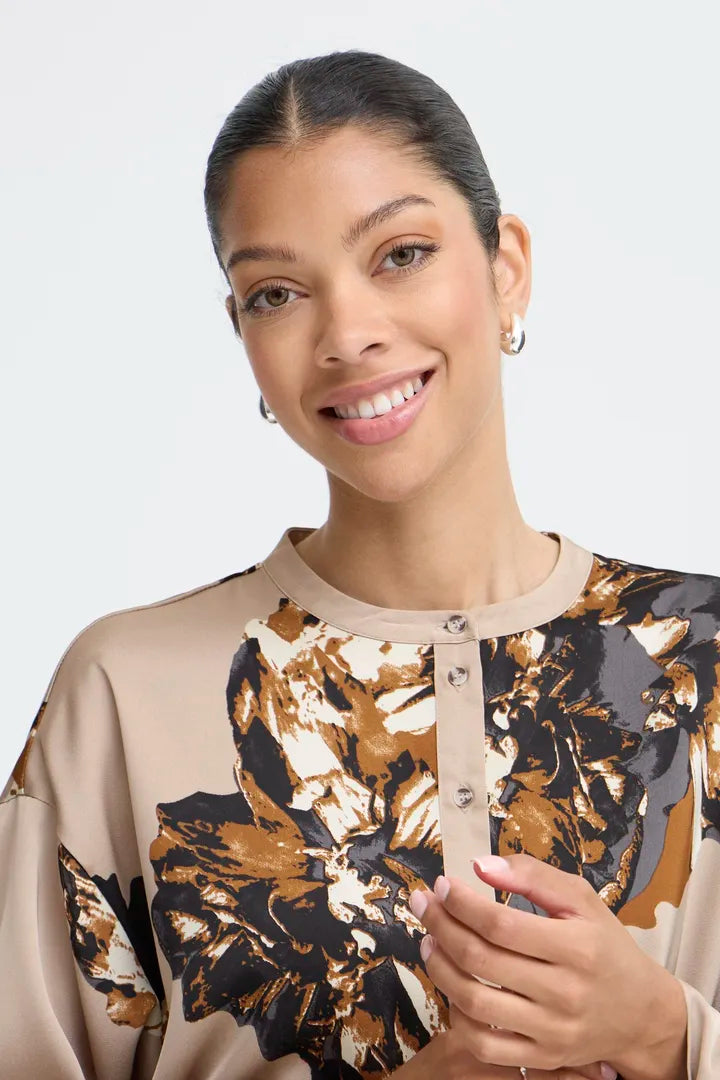 Byoung Jannike Silk feel Shirt with tie detail 20818132