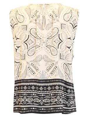 B Copenhagen Paisley print lightweight top 219934