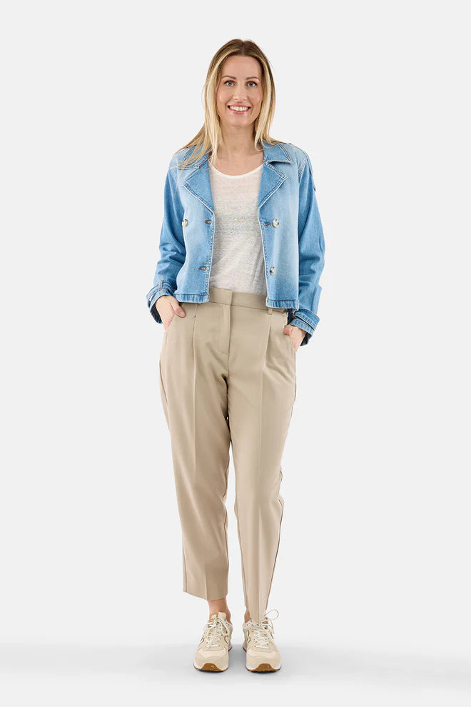 B Copenhagen Denim Biker Jacket 220181