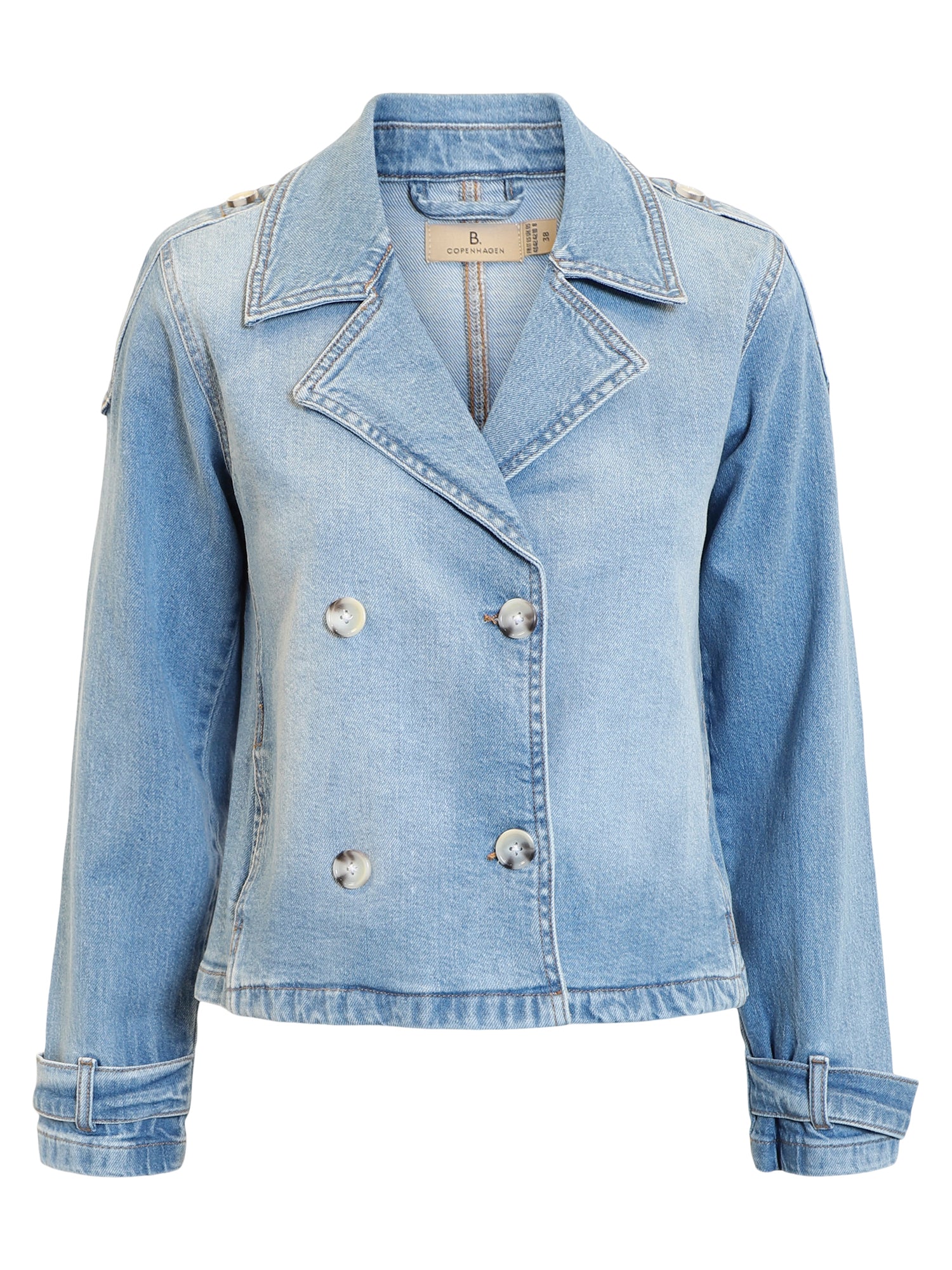 B Copenhagen Denim Biker Jacket 220181