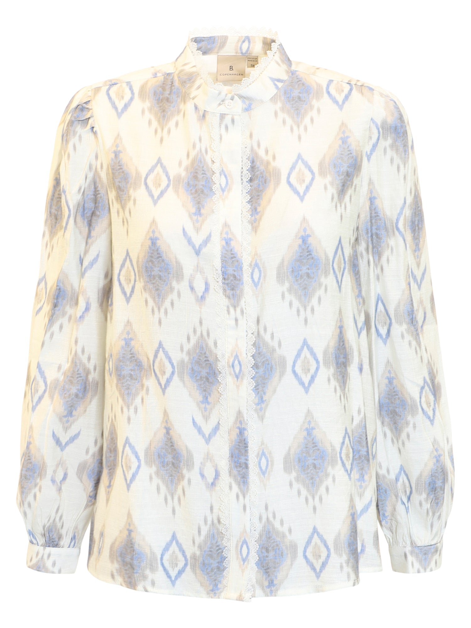 B Copenhagen Long Sleeve Shirt with pretty lace trim 220440