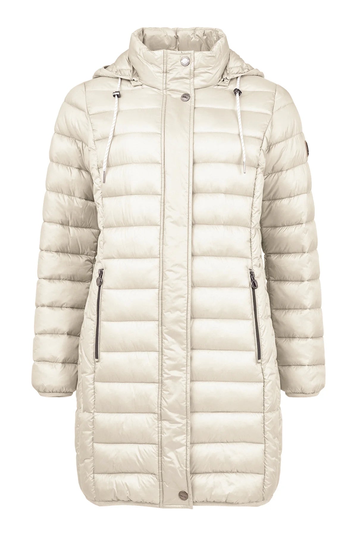 Fransden Superlight weight Quilted Coat with Hood. All Colours