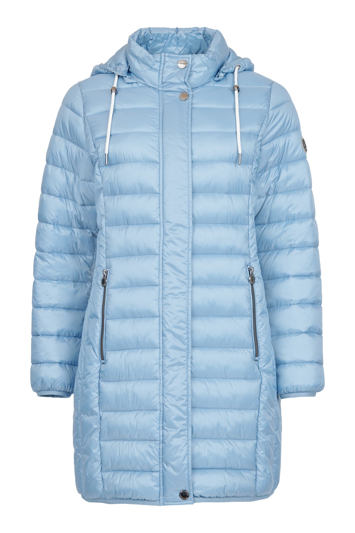 Fransden Superlight weight Quilted Coat with Hood. All Colours