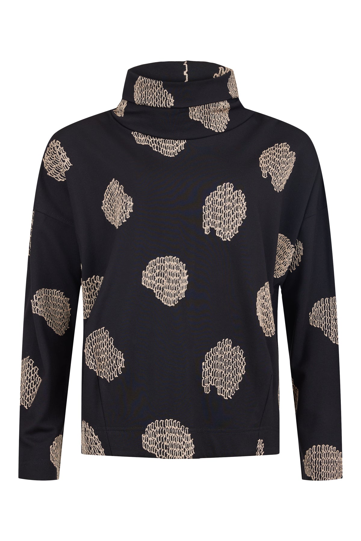 Noen embossed Roll neck sweater 3661