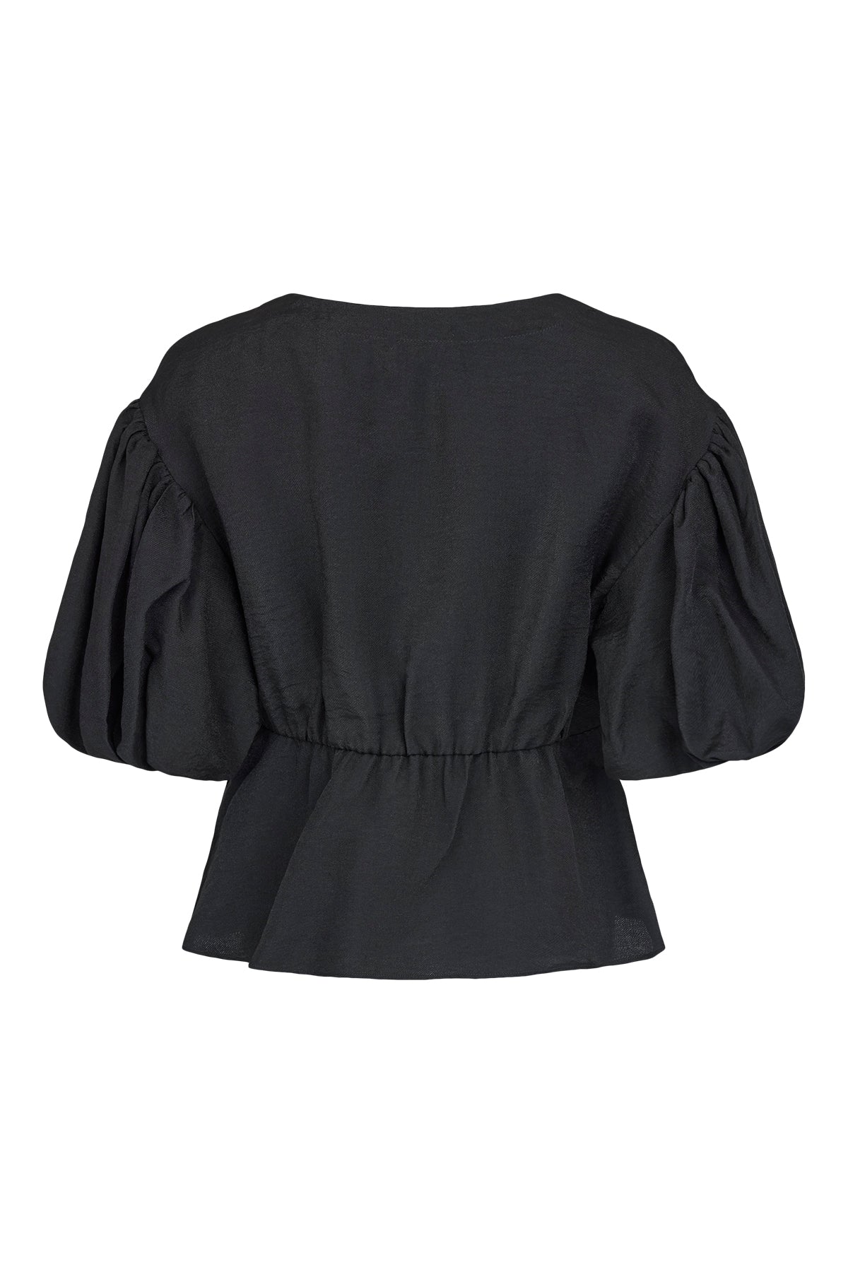 Noen Black Top with 3d Flower detail84039