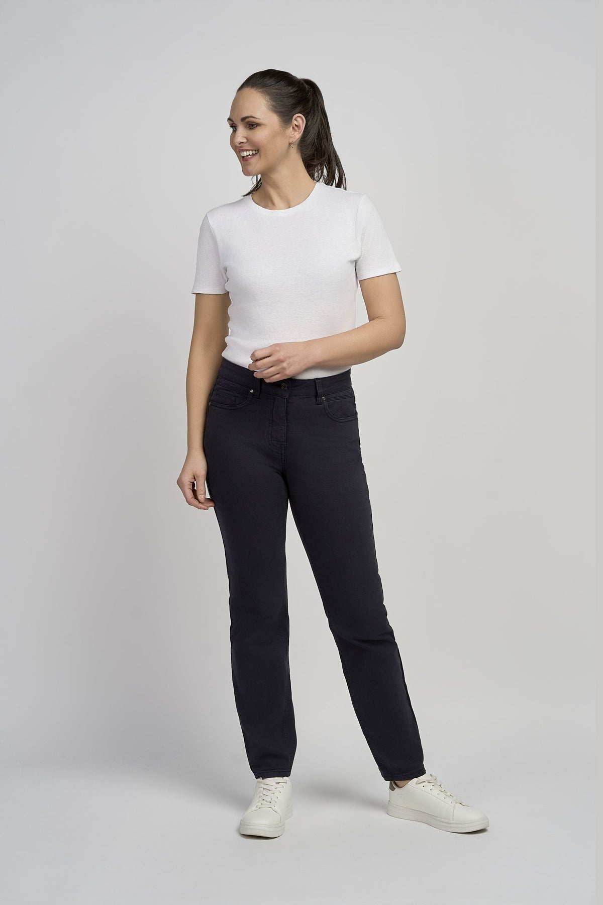 Pinns Super Stretch Straight leg Delux Denim Jean 383T