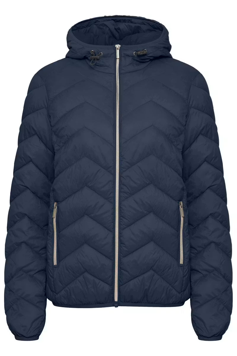 Fransa Lightweight Padded Jacket with Hood 20609336