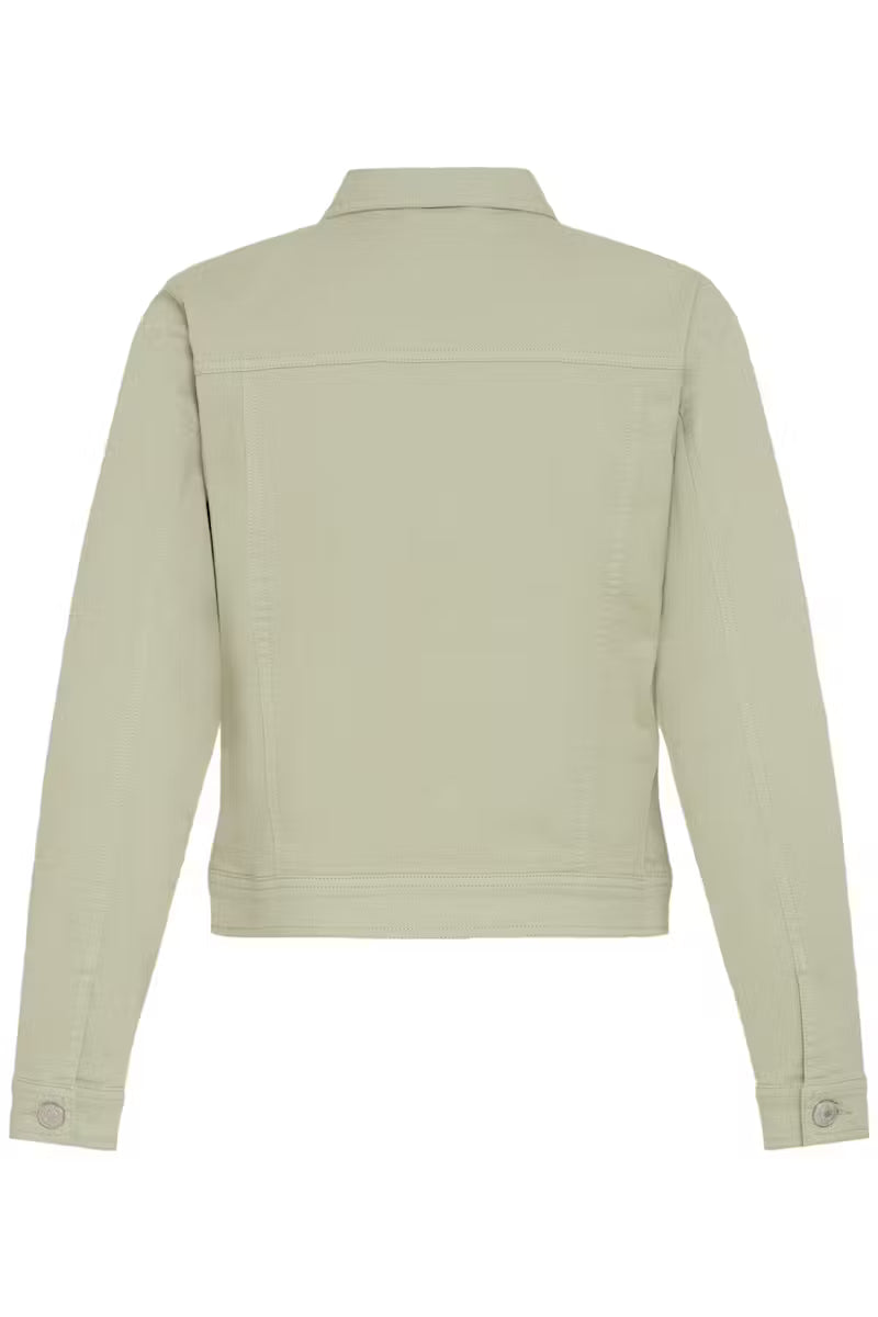 Fransa Twill short jacket in Desert Sage 20609189