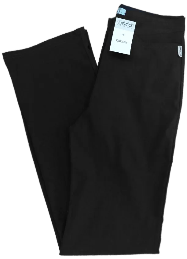 USCO Girls Secondary School Trousers Navy, Grey and Black