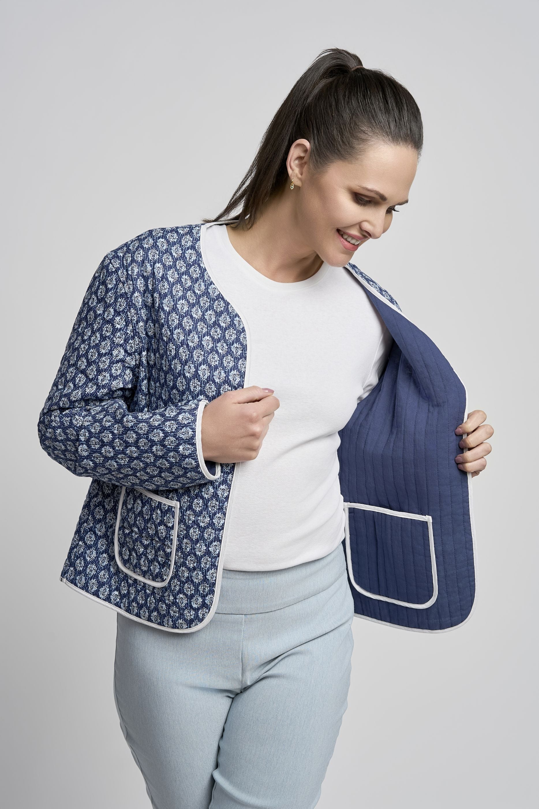 Pinns 665Jk reversible cotton Jacket