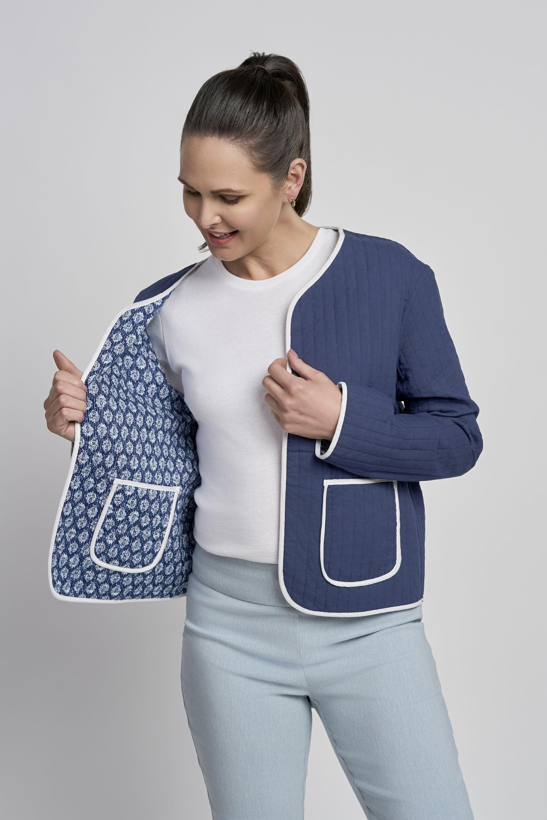 Pinns 665Jk reversible cotton Jacket