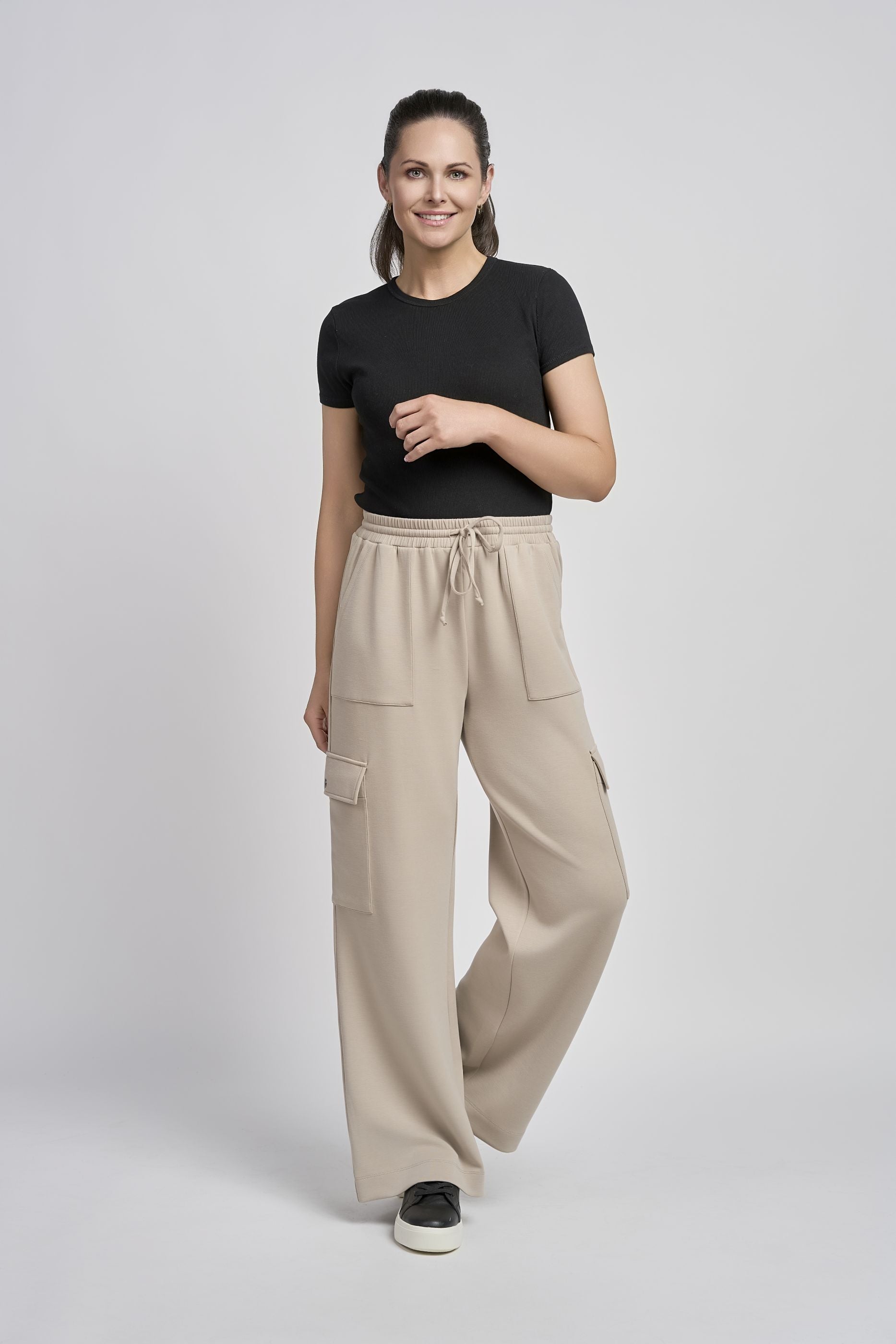 Pinns Supersoft Straight leg Cargo Trousers 728T