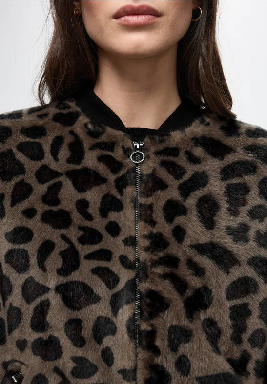 Street One Fake Fur Bomber Jacket 212717