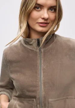 Street one Corduroy Jacket with Zip and Pockets