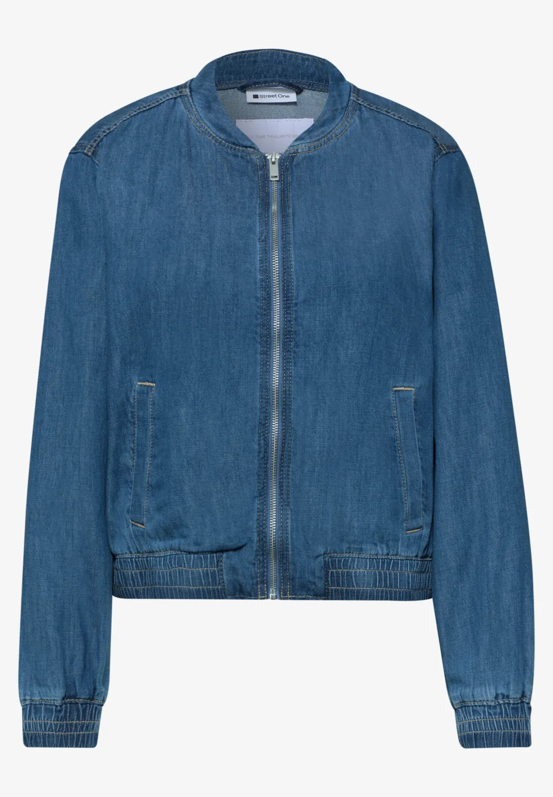 Street One Denim Jacket with Zip 213032