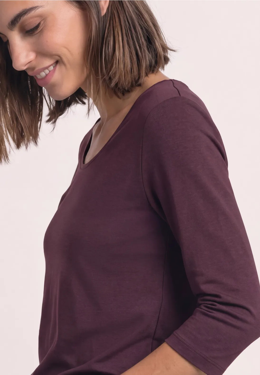 Street One double Layered 3/4 sleeve Tee