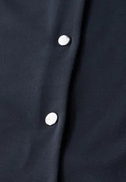 Street One lux short jacket in soft fabric navy 323727