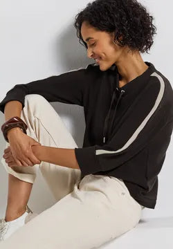 Street One Sweatshirt with Stripe detail 324004