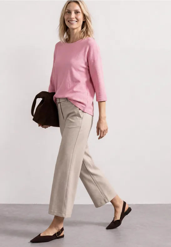 Street One round neck 3/4 sleeve Knit 325700