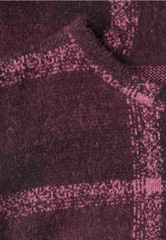 Street One Feather Yarn round neck Jumper 325843