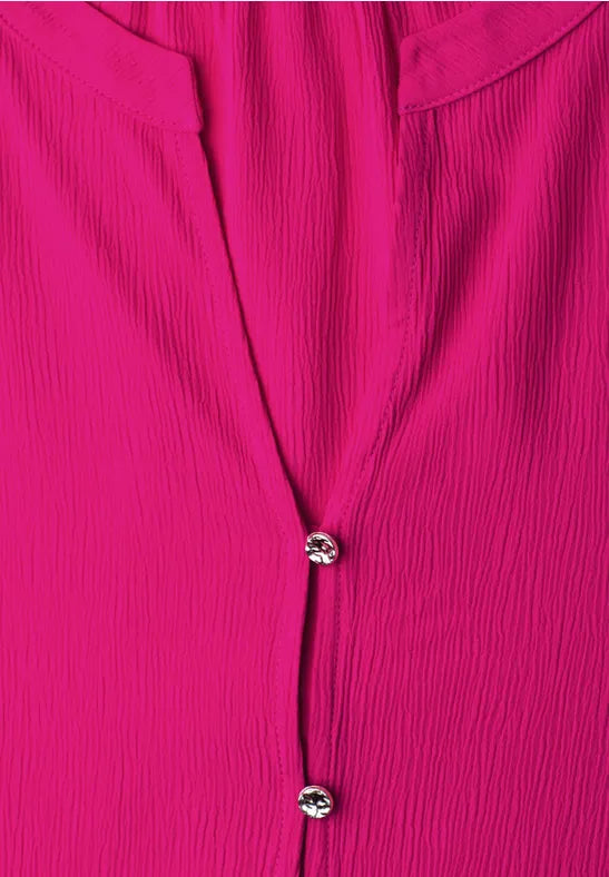 Street One 3/4 sleeve blouse with front tie detail 346641