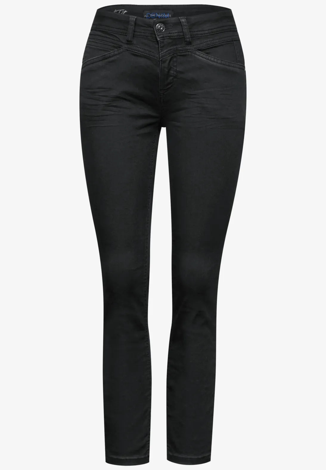 Street One Envy Jeans in Black 30" Slim Leg 377762