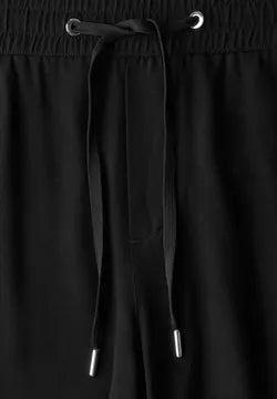 Street One Emee Wide Leg Summer Trousers Black 26" leg 379188