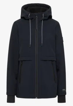 Cecil Soft Shell Rain Jacket in Navy