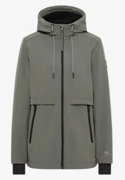 Cecil Soft Shell Rain Jacket Olive Green 202093
