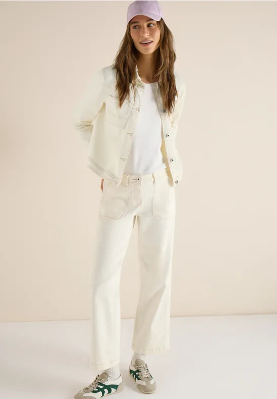 Cecil Ecru denim jacket 212951