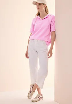 Cecil Cherry Blosson Short Sleeve Hoody 303265