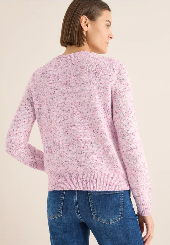 Cecil Cotton blend Jumper in Blossom Fleck print 303540