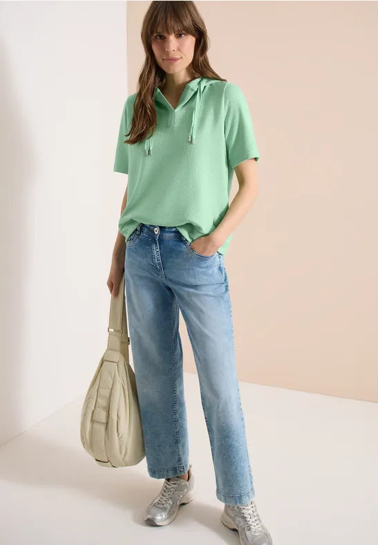 Cecil Summer sweatshirt in Juicy Lime or Buttermilk yellow 303870