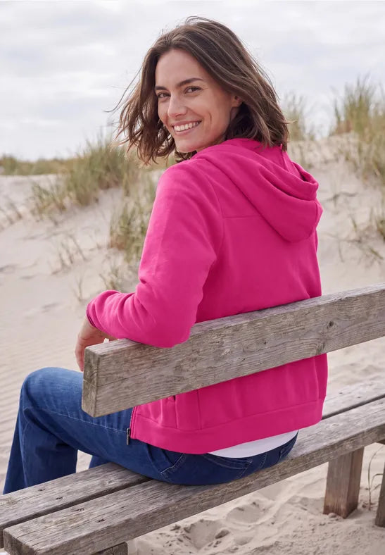 Cecil long sleeve fleece Jacket with hood 326046