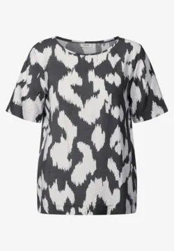 Cecil Short Sleeve Printed Blouse 5727