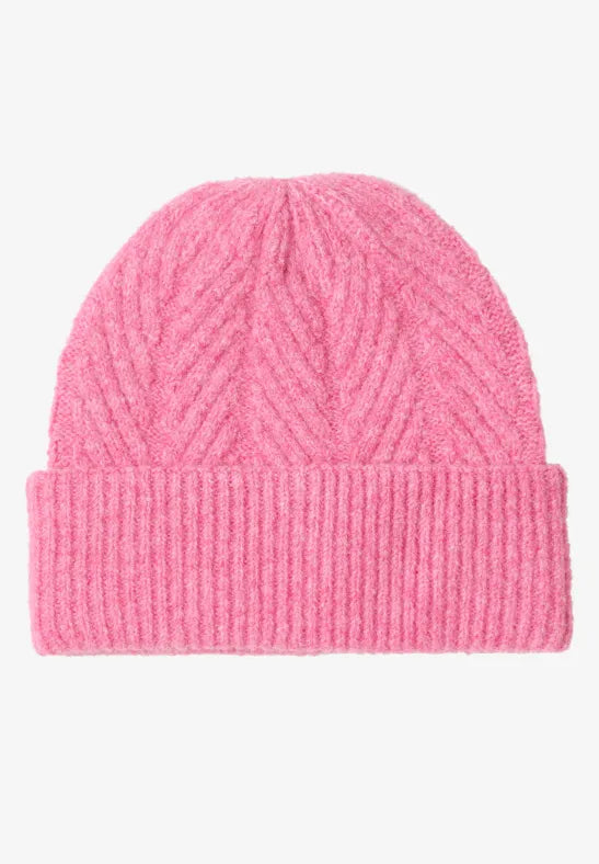 Cecil cable knit hat in Blossom or Beige 572941