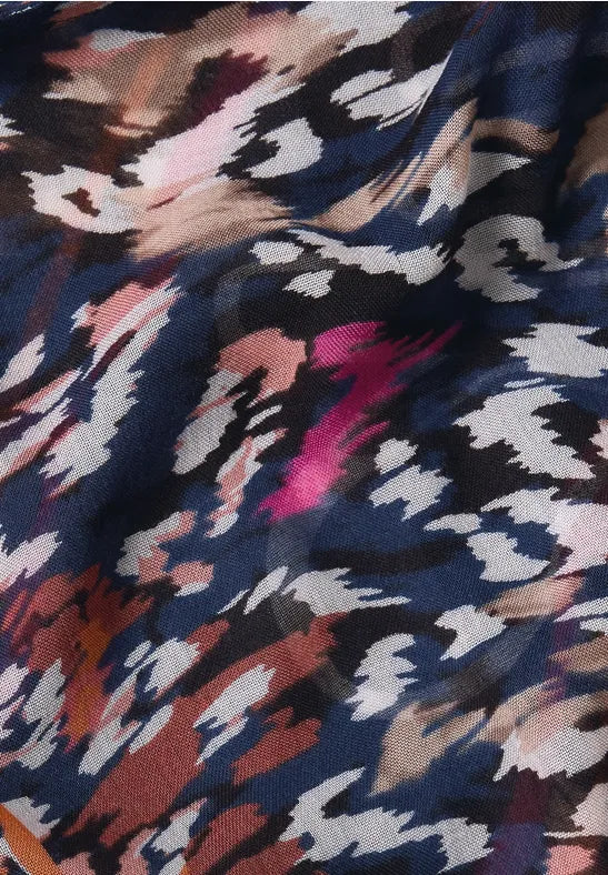 Cecil Cotton Print Loop Scarf 573312